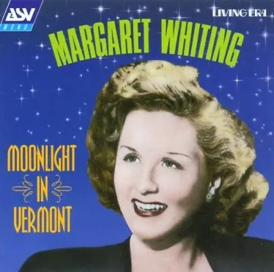 Margaret Whiting  Moonlight In Vermont: 25 Original Mono Tracks  NEW & SEALED CD • $6.21