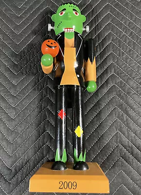 Halloween FRANKENSTEIN 14” Nutcracker 2009 Target Limited Edition Numbered- Tags • $19.99