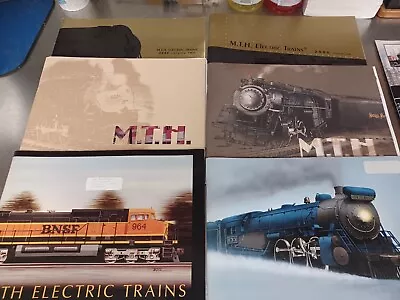 Lot Of 10 Mike's Train House MTH Catalog Booklets Volumes 1994 To 2000 (MTH) • $1.99