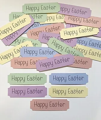 44 Mixed Easter Making Sentiments Embellishments Card Toppers Banners • £3.99