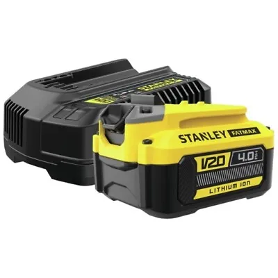 Stanley FatMax V20 Series 18v 4.0Ah Battery & Charger Combo SFMCB14M1-XE • $157.99