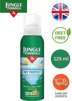 £7.55 • Buy Jungle Formula Maximum Insect Repellent Spray With Deet Quick Midges& Easy-125ml