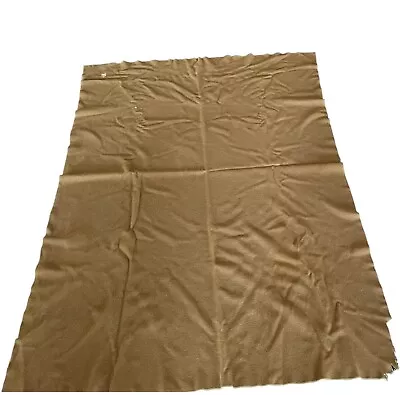 Vintage US Military Army Blanket Green Wool Original Branded Damage 56x76 • $42.96