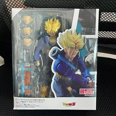 Dragon Ball Shfiguarts Trunks Anime Figure SHF Trunks Boy Model Action Figure • $38.99