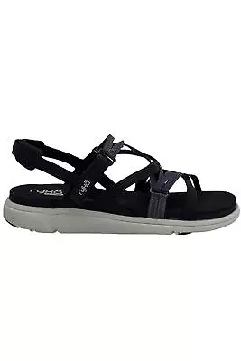 Ryka Adjustable Back-Strap Sport Sandals Mirasa Black • $32.99