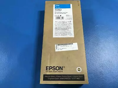 Epson T5962 Cyan Ink Cartridge 2021 For Stylus Pro 7700 7890 7900 9700 9890 9900 • $27.01