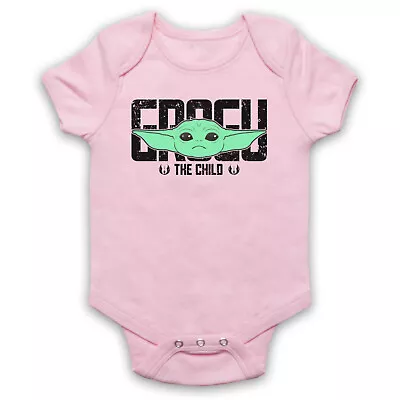 Mandalore Star Grogu The Child Baby Yoda Wars Jedi Baby Grow Babygrow Gift • £15.99