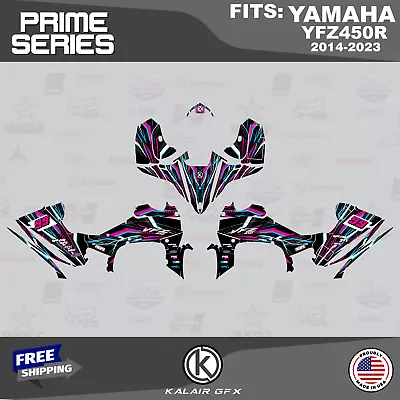 Graphics Kit For Yamaha YFZ450R (2014-2023) YFZ-450R Prime Series -Magenta 16mil • $192.99