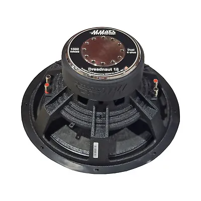 Mmats Pro Audio 15  Inch Subwoofer Dreadnaut New Model 1000watts Rms DVC 4ohm  • $415