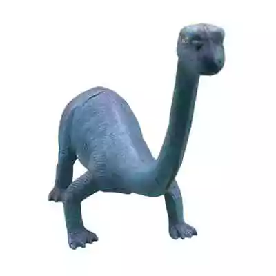 Vintage 1985 Brontosaurus Imperial True Prehistoric Replica Dinosaur Blue/Purple • $8