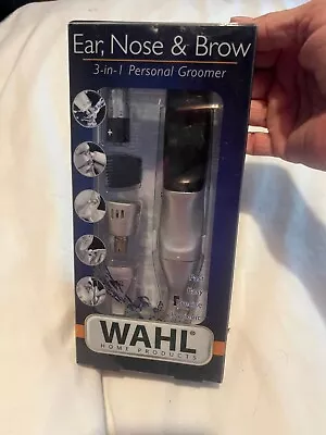 Wahl Mini Groomsman 3 In 1 Ear Nose & Brow Trimmer • $28.18