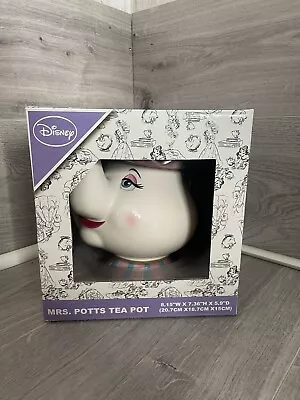 Disney Beauty & The Beast Mrs Potts Large Ceramic Teapot Primark Limited Edition • £20