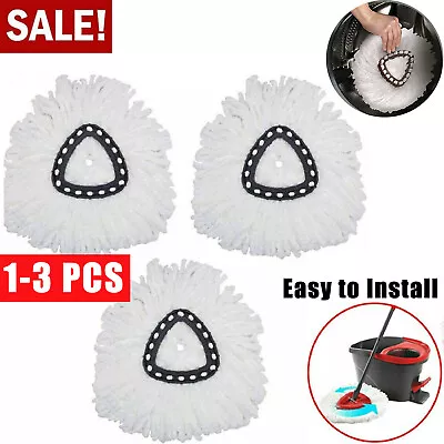 Replacement Microfiber Mop HEAD For O-Cedar Spin Mop Easy Clean Wring Refill • $8.92