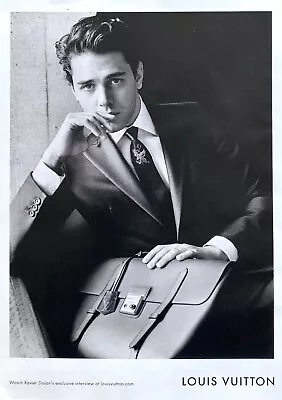 2015 LOUIS VUITTON Xavier Dolan's Photo Original PRINT AD • $10.50