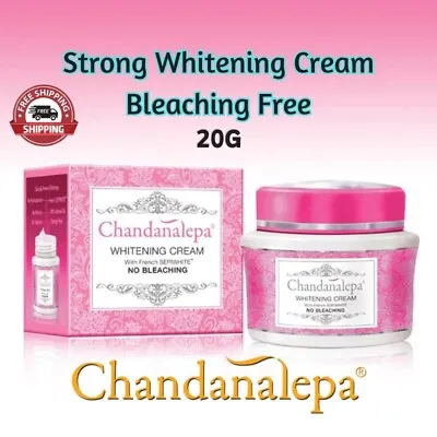 Extreme Strong Chandanalepa Lightening | Face Cream | Bleaching Free | 20G • $9.99