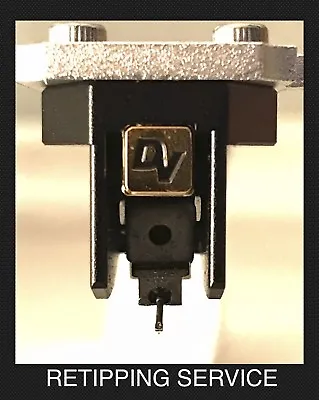 Dynavector DV-20X2 Cartridge Nude 8/70  µm Ogura Vital Line Contact Retipping • $450