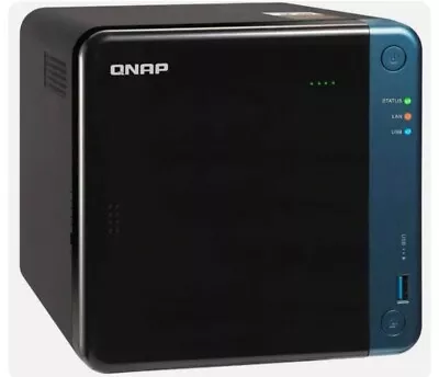 QNAP Turbo NAS 32 TB Storage  4 X 8 TB Drives TS-453Be 4GB RAM 2x 1Gbe 10Gbe • $1250