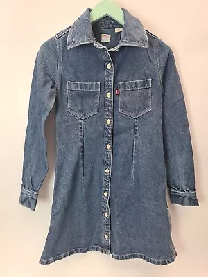 £40 • Buy Levi's Sabine Mini Denim Dress Size UK Small **** V27
