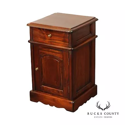 Traditional Hardwood Nightstand Cabinet • $295