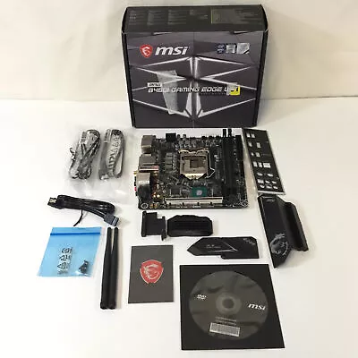 MSI MPG B460I Gaming Edge WiFi Intel Computer Motherboard Parts Only • $65.95