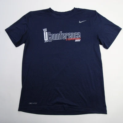 $24.99 • Buy UConn Huskies Nike Dri-Fit Short Sleeve Shirt Men's Navy Used