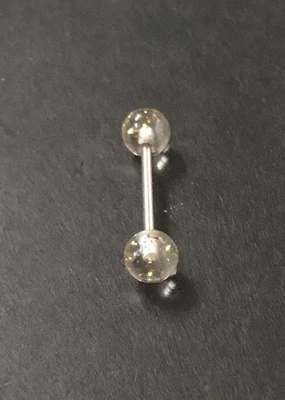£1.80 • Buy Tongue Bars Nipple Bar Straight Barbells Body Piercing Jewellery Surgical Steel
