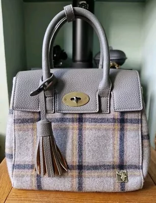 House Of Tweed Tartan Handbag Backpack With Top Handle  • £14.99