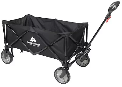 Multi-Purpose Big Bucket Cart Black Wagon Height 24  • $35.99