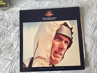 1 Vinyl Record. 1990. Where Eagles Dare & 633 Squadron.  • £3.99