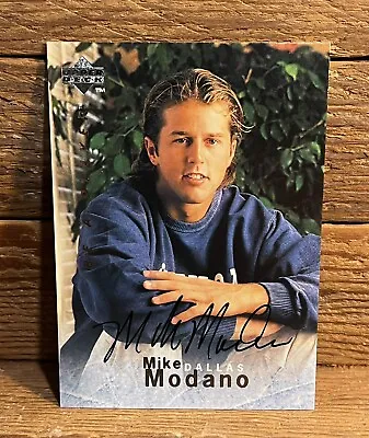 1995-96 Upper Deck Mike Modano Be A Player Autograph Dallas Stars S153 • $19.99