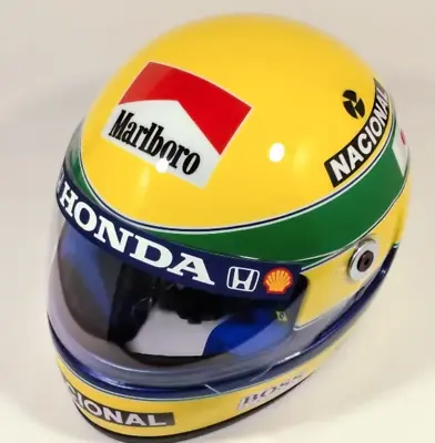 Ayrton Senna Helmet Year 1992 F1 - GP JAPAN Full Size Never Used Ayrton Senna Da • $399