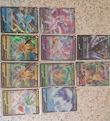 10 X POKEMON CARD BUNDLE V's Vmax Japanese Chinese Korean Mix Eevee Evolutions • £1