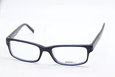 Marchon Nyc Houston 412 Matte Black Authentic Frames Eyeglasses 54-18 • $30.26