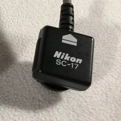 Nikon SC 17 TTL Cord For Nikon Speedlights • $31.95