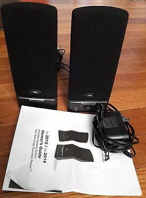 Cyber Acoustics CA-2014 2-Piece Amplified Computer Speaker System • $9.99