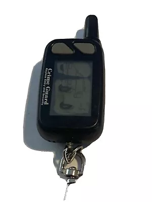 Crime Guard  Excalibur 652-07 LCD Pager 2 Way Remote Control Alarm L2M651 Keyfob • $44.44