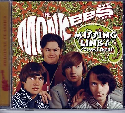 Missing Links Vol. 3 By The Monkees (CD Mar-1996 Rhino Excellent Condition • $28.95