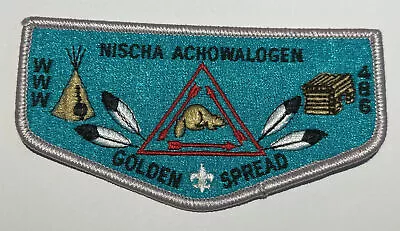 OA Lodge 486 Nischa Achowalogen Vigil Texas Boy Scout Flap BC5 • $7.37