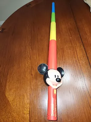 Vintage Disney Mickey Mouse Telescoping Flashlight Light Up Wand Used Works • $12