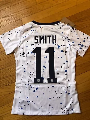 Women USWNT SOPHIA SMITH #11 USA Soccer White Jersey 2023 World Cup Small S • $38