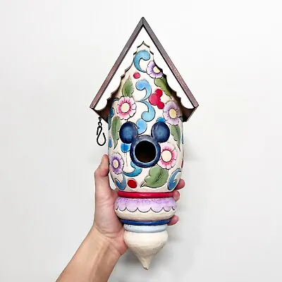 Mickey Mouse Birdhouse 13  Enesco Walt Disney By Jim Shore  #4013263 Bird House • $49.95