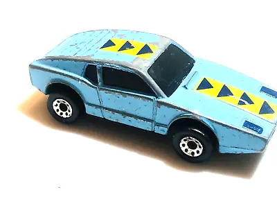 Matchbox Super GT 1985 1.64 Blue Die Cast Maserati Bora Merak Classic 1985 • $11.19