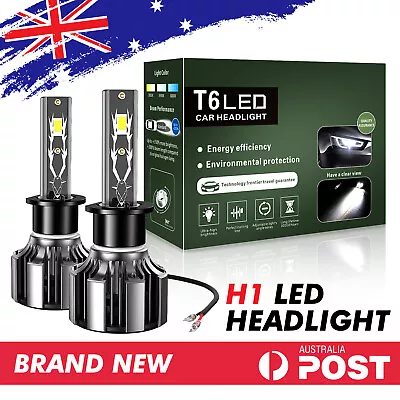 H1 LED Headlight H/L Beam Bulbs 6000K For HONDA CRV 2006-2010 • $44.99