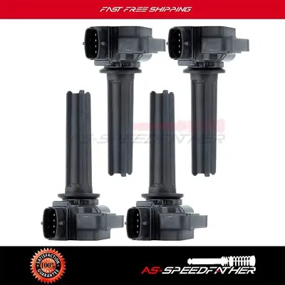 Pack Of 4 Ignition Spark Coils For 03 04 05 06 07 08 09 Saab 9-3 9-3X 2.0L UF526 • $67.50