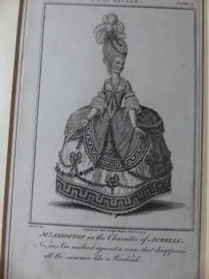 £60 • Buy 18th Century Engraving Of Mrs Frances Abingdon As Aurelia In Twin Rivals