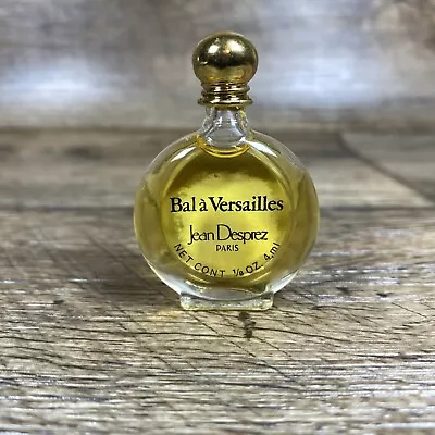 Vintage Bal A Versailles Jean Desprez Paris Miniature Parfum 4ml Bottle • $19.99