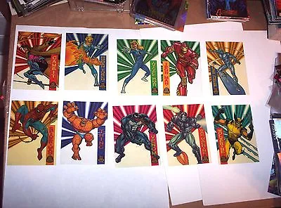 1994 Marvel Universe Series 5 Suspended Animation Insert 10 Set Card Wolverine • $79.99