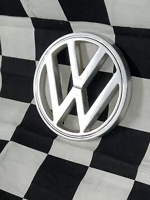 VW Volkswagen Hood Emblem Aluminum Badge 113853601B Nice Original • $10