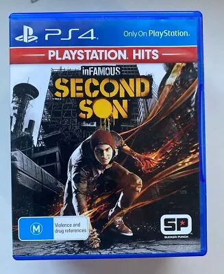 Infamous Second Son (PlayStation 4 2018) • $15