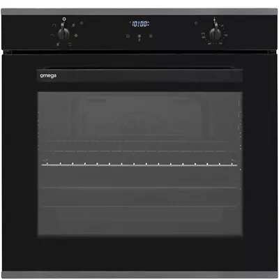 Omega 60cm Multifunction Electric Oven OBO696XB • $749